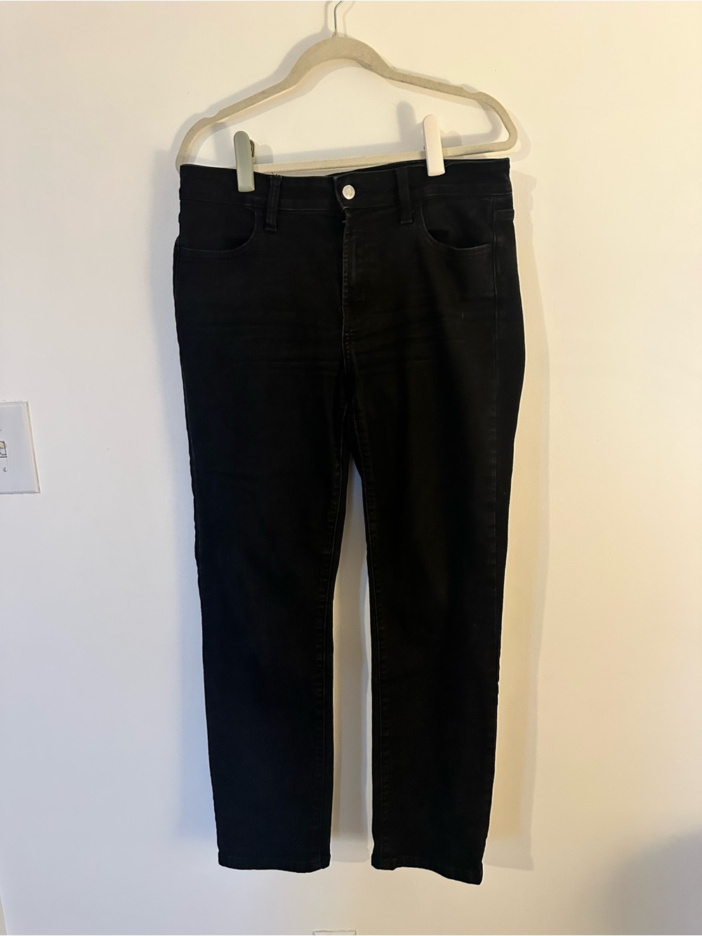 Gap Black Classic Straight-Leg Jeans